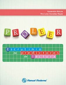 4489009901000 99-100 MATUTE PROLEER ESCRUTINIO DE PREDICTORES DE LA LECTURA >>>PRUEBA COMPLETA <<<