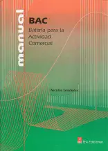 BAC. Batería para la Actividad Comercial Editorial TEA