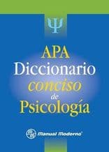 Diccionario conciso de psicología A.P.A ISBN: 9786074480603