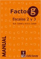 Factor "G" (Escalas 2 Y 3) (Prueba Completa Escala 3) Editorial TEA