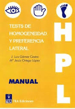 HPL. Tests de Homogeneidad y Preferencia Lateral Editorial TEA