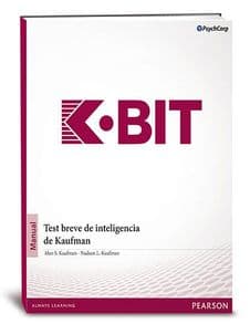 K-BIT TEST BREVE DE INTELIGENCIA DE KAUFMAN Prueba Completa Editorial Pearson