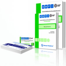 MMPI-2RF P completa (cartón) + Beta-4 Kelloggs Instrumento No Verbal De Inteligencia Prueb completa