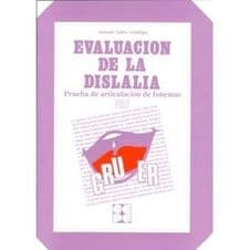 Prueba de Articulación (Articulacion) de Fonemas. PAF. Evaluación (Evaluacion) de la Dislalia. Editorial CEPE