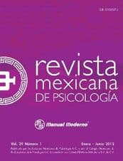 Revista Mexicana de Psicología (Psicologia). Vol. 29 Núm. 1 Ene-Jun 2012 Soc. Mex. Psicología ISBN: 9770185607004
