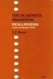 Test De Matrices Progresivas Raven (Escala Avanzada) ISBN: 9501251608 Editorial Paidos