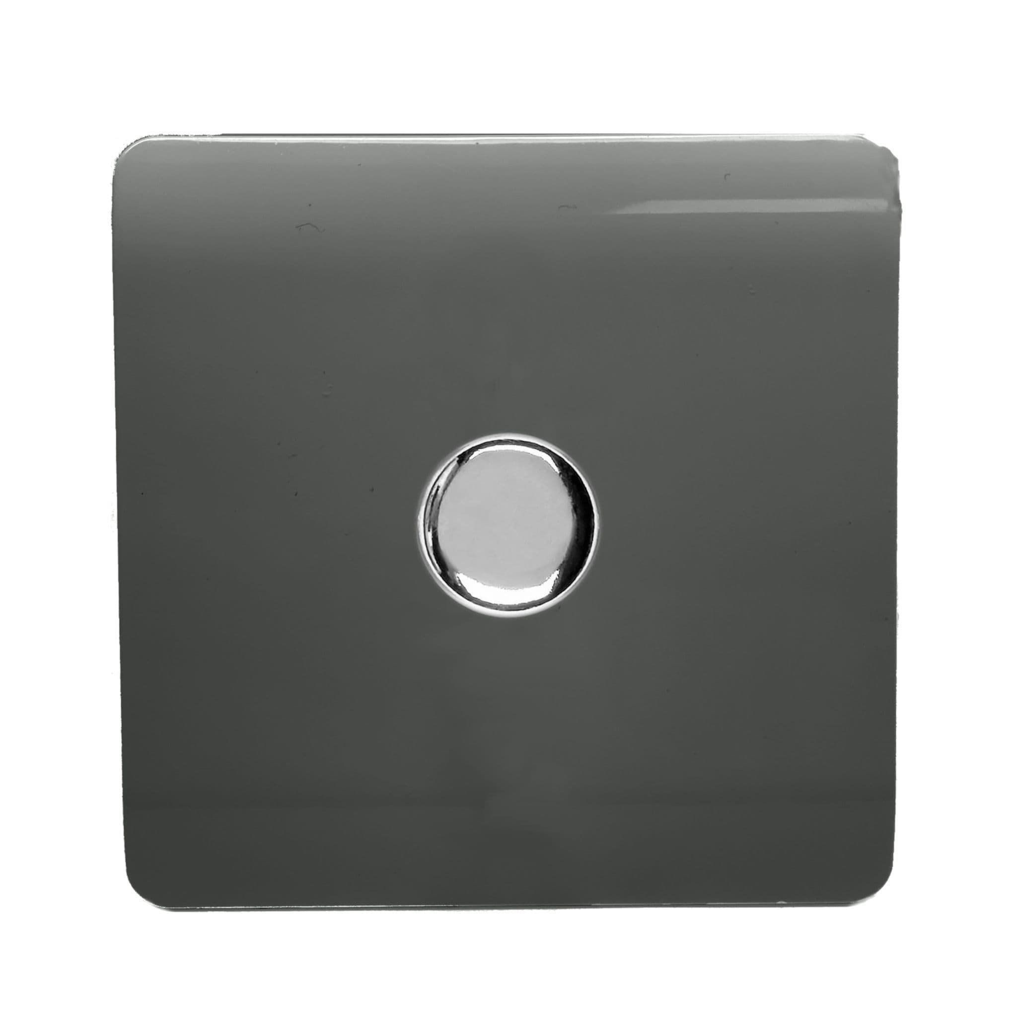 1 Gang 1 or 2 way 150w Rotary LED Dimmer Light Switch