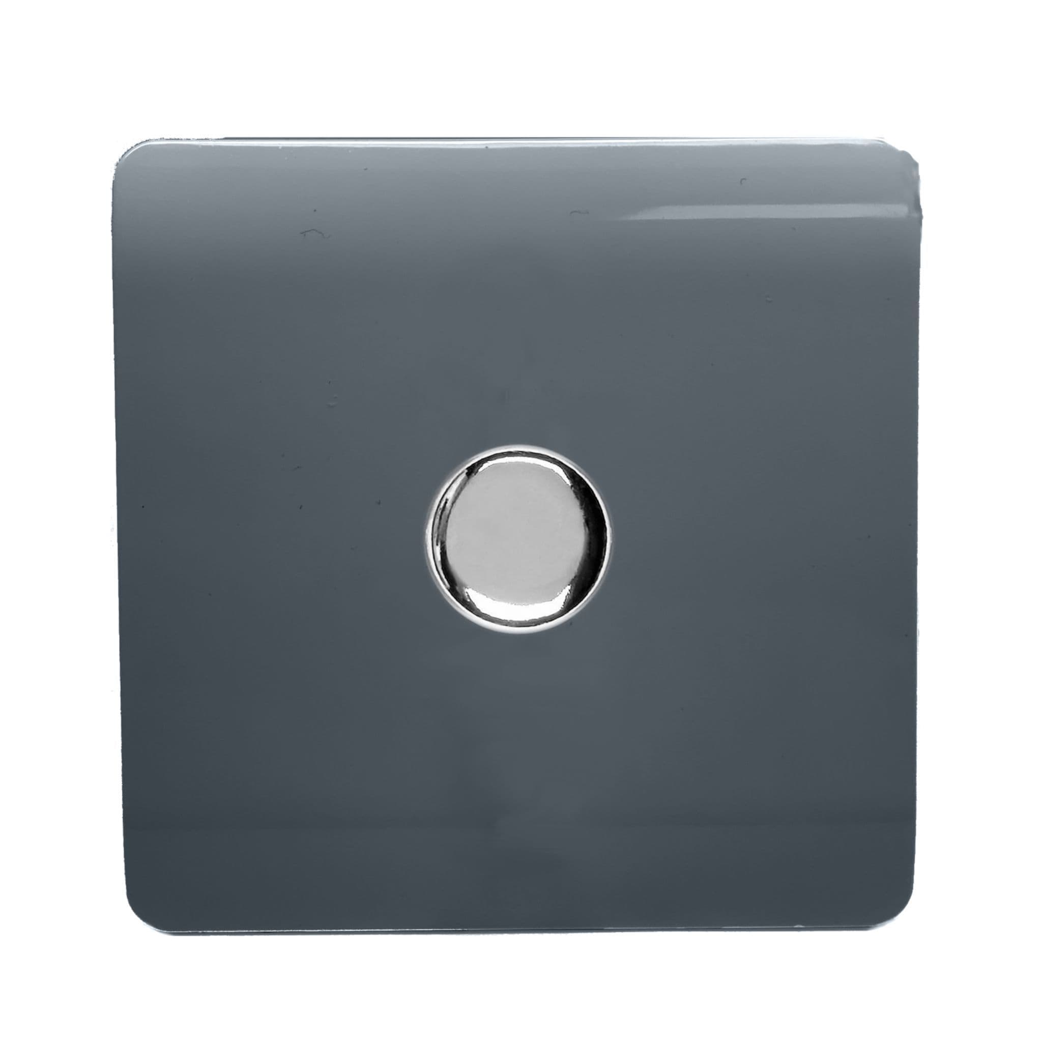 1 Gang 1 or 2 way 150w Rotary LED Dimmer Light Switch