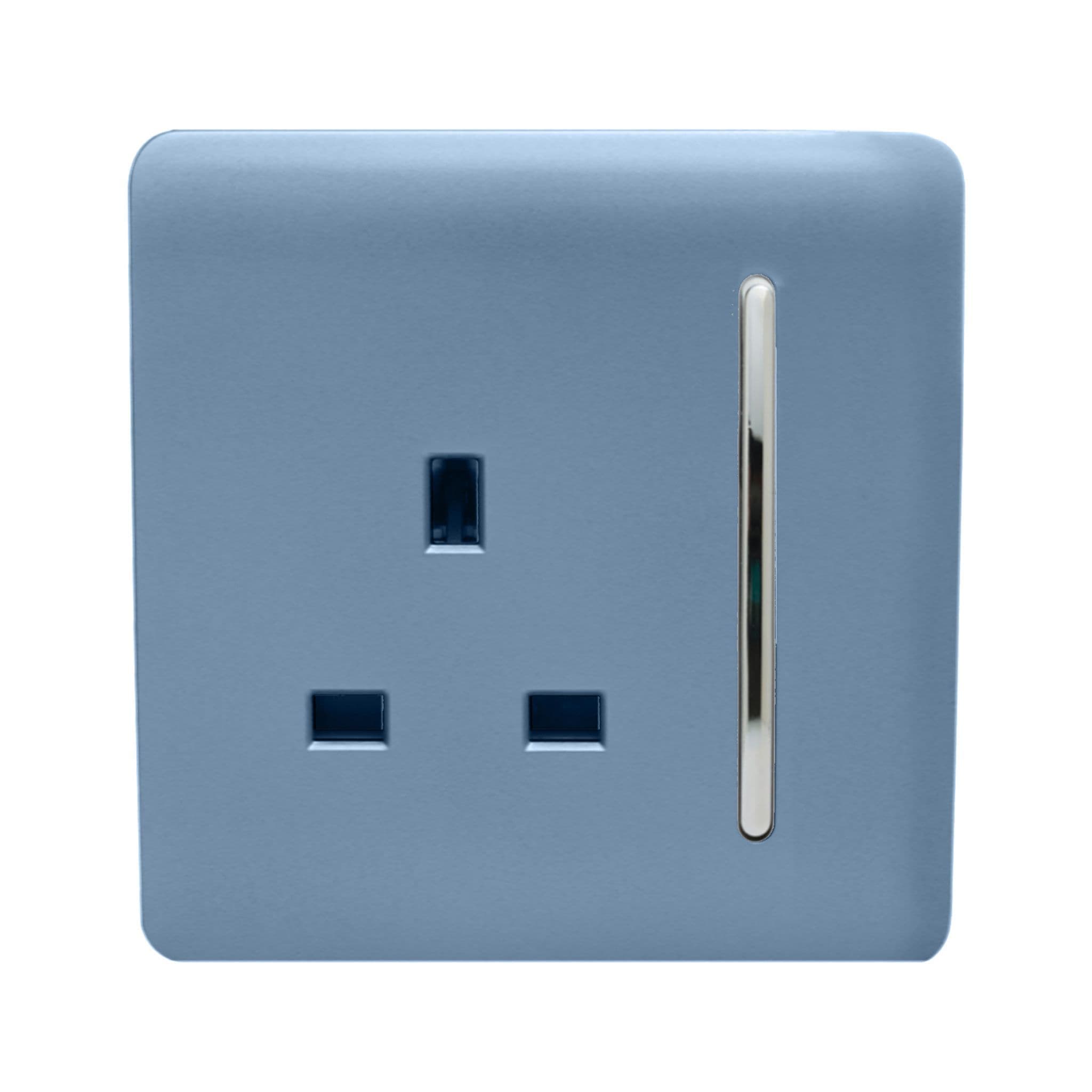 1 Gang 13 Amp Switched Plug Socket