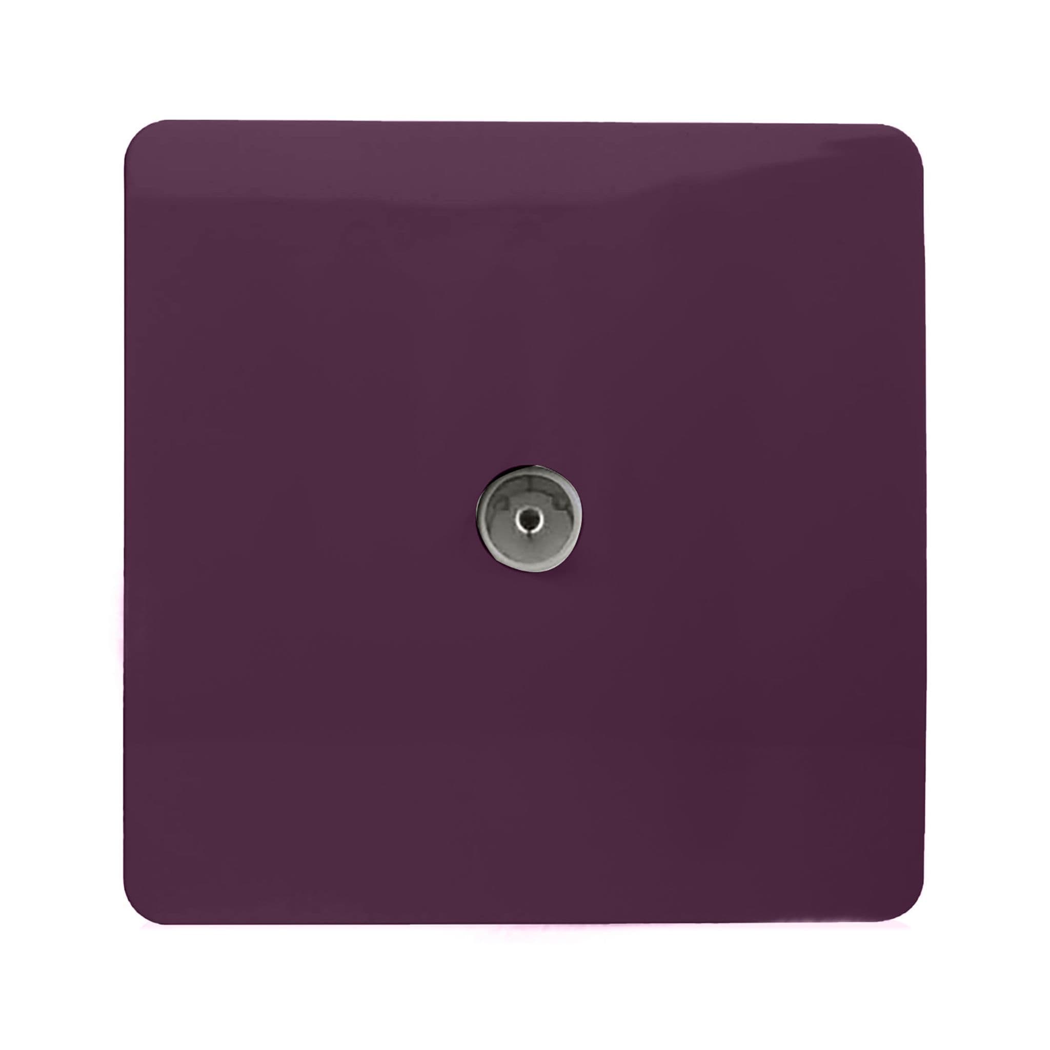 1 Gang Female Co-Axial Television Socket