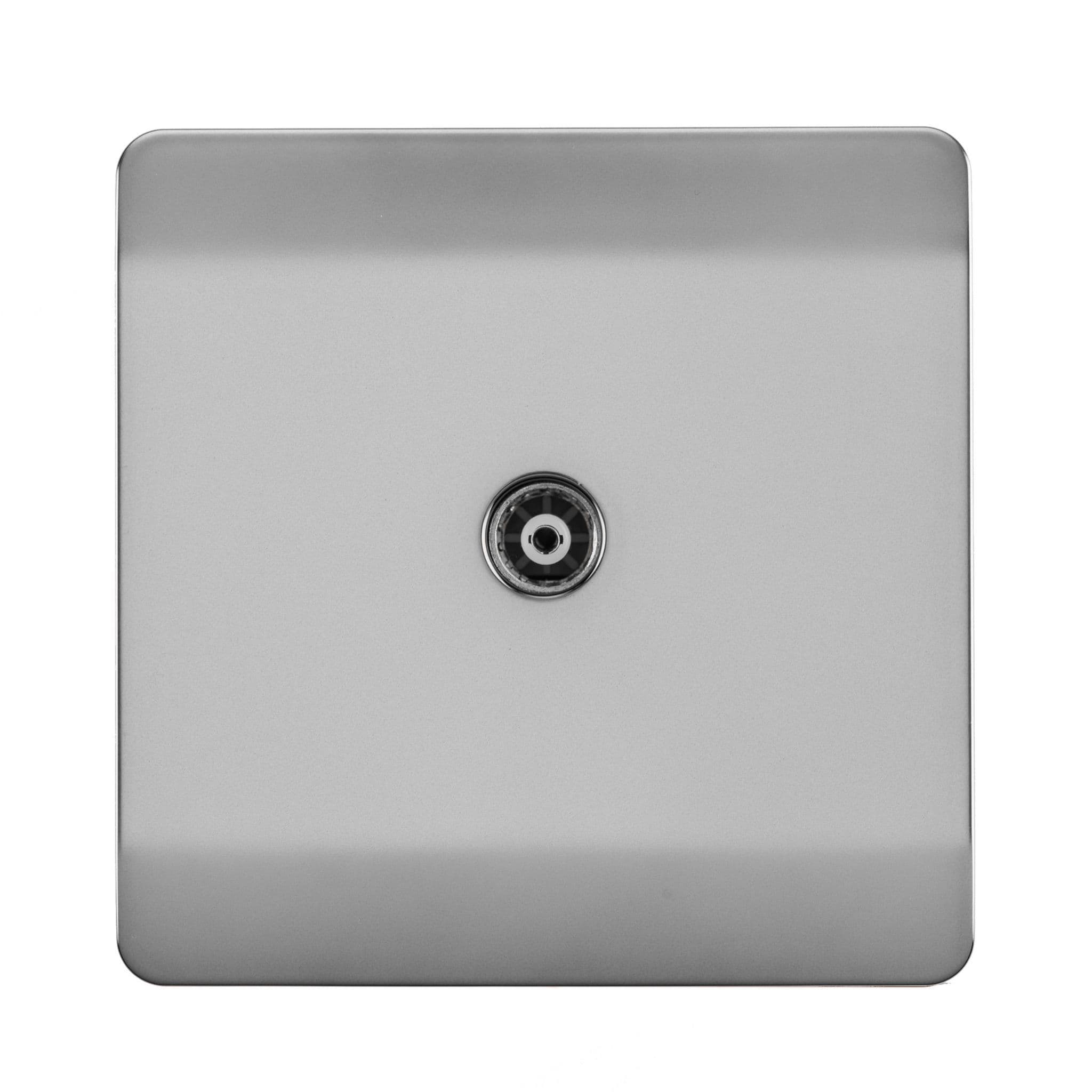 1 Gang Female Co-Axial Television Socket