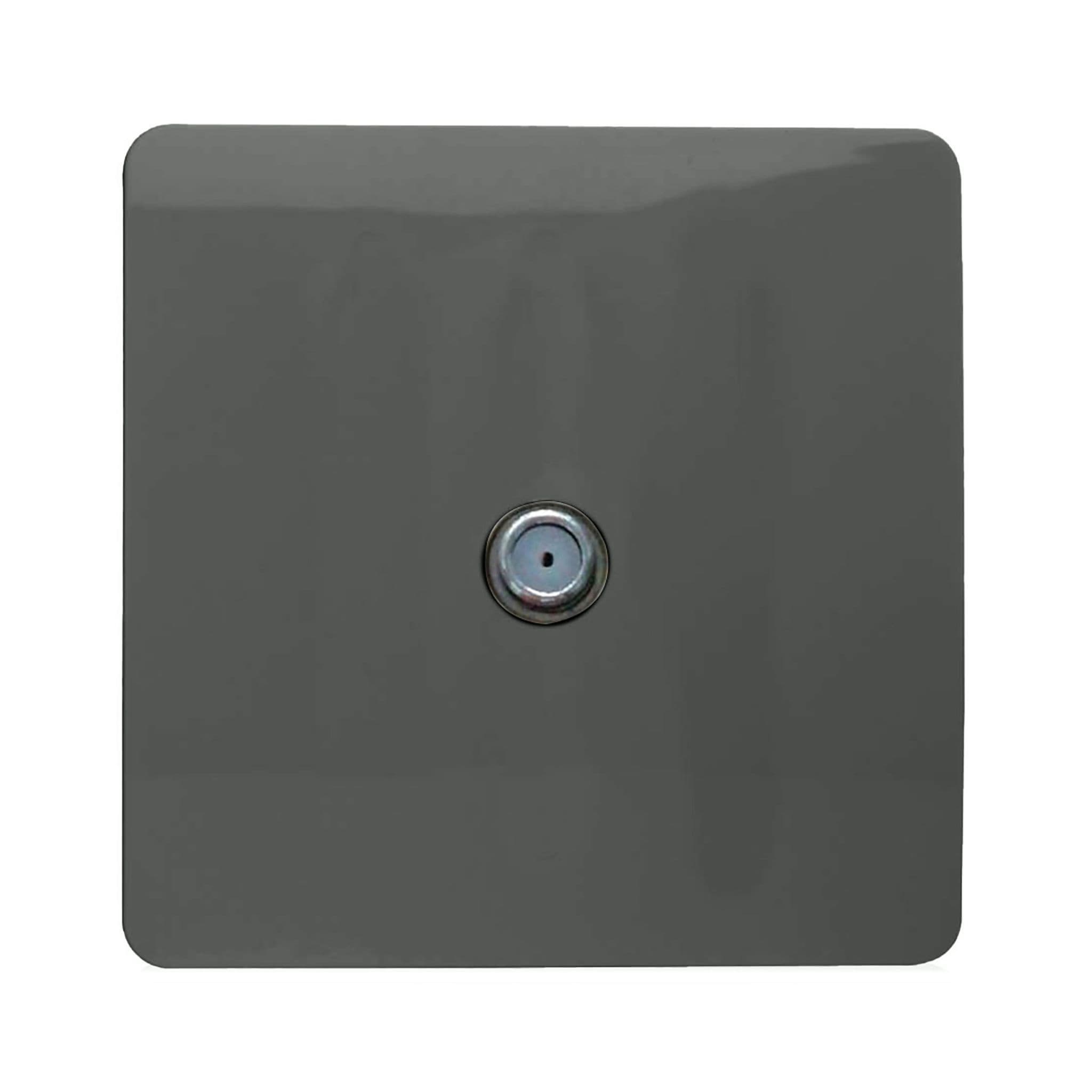 1 Gang Male F-Type Satellite Television Socket