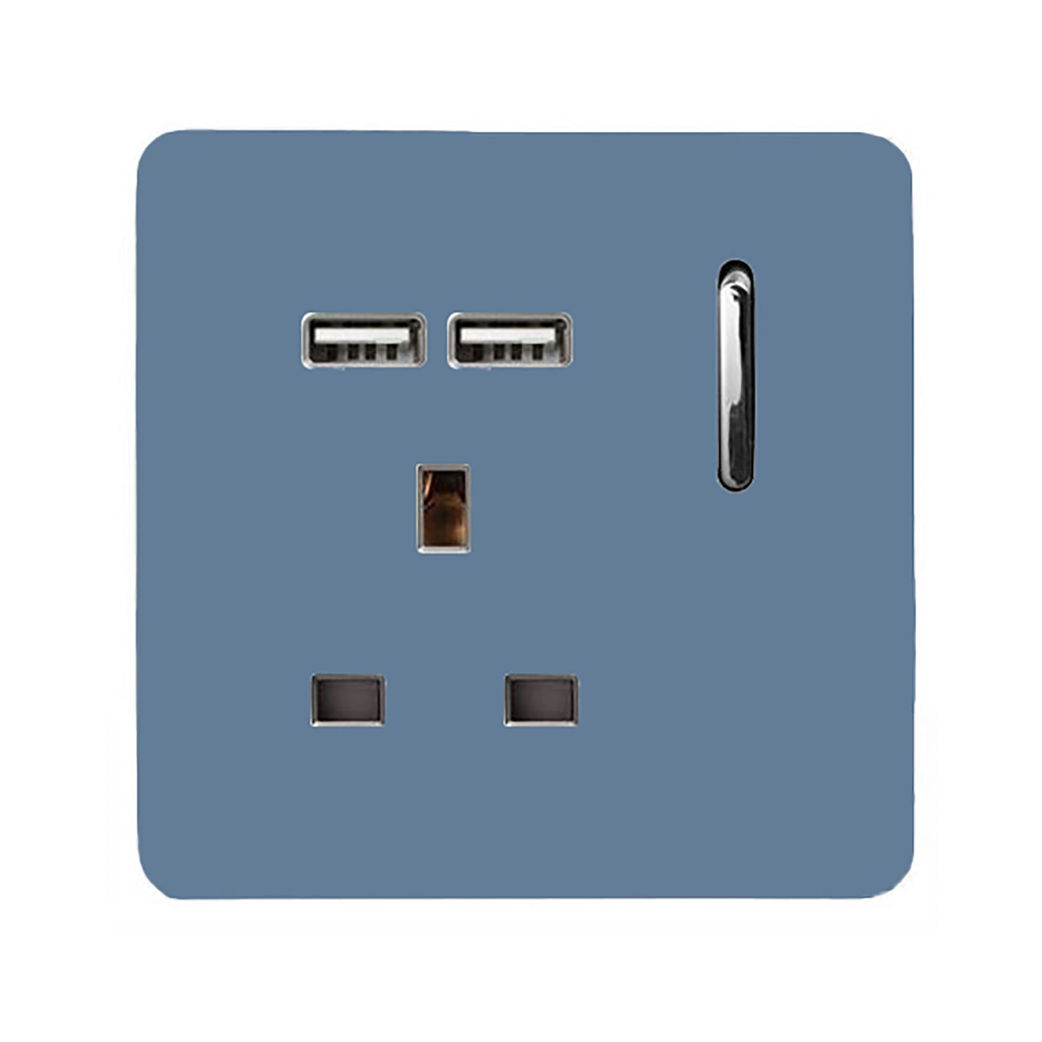1 Gang USB 2100mA Plug Socket