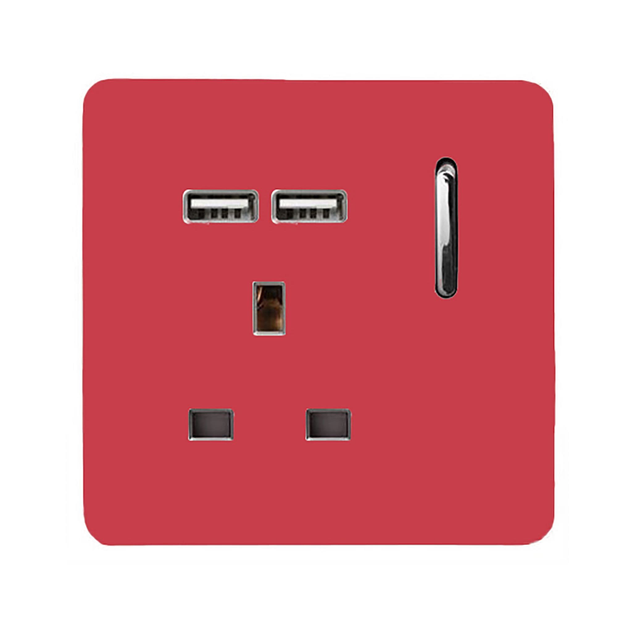 1 Gang USB 2100mA Plug Socket