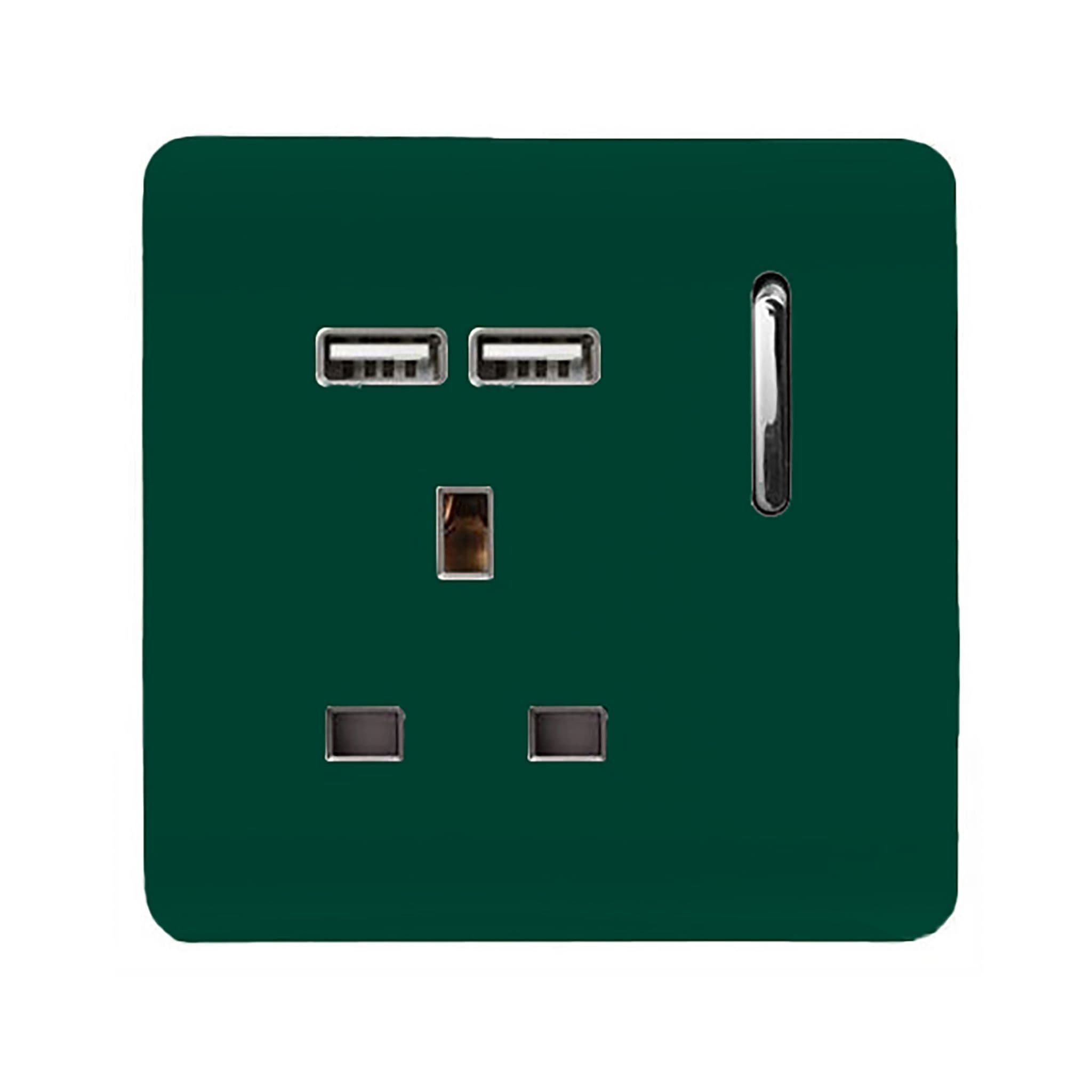 1 Gang USB 2100mA Plug Socket