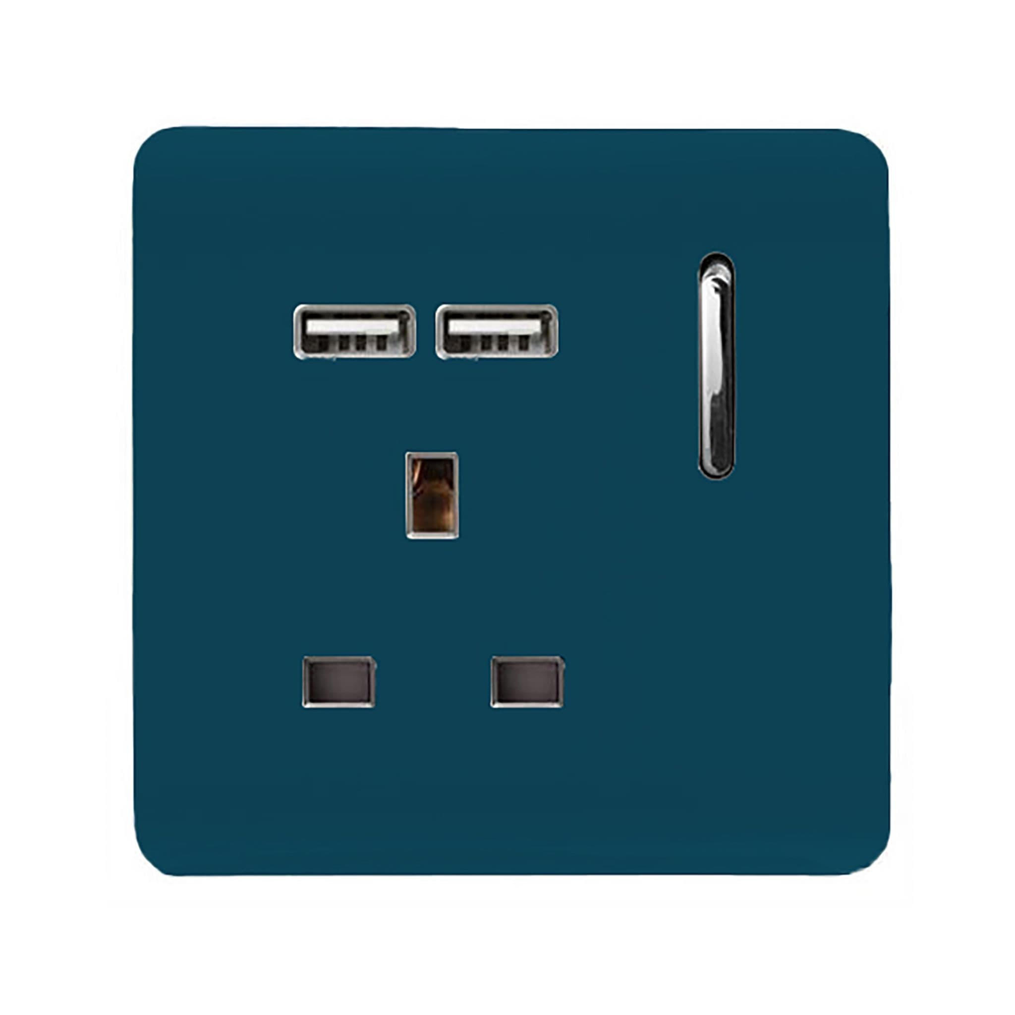 1 Gang USB 2100mA Plug Socket