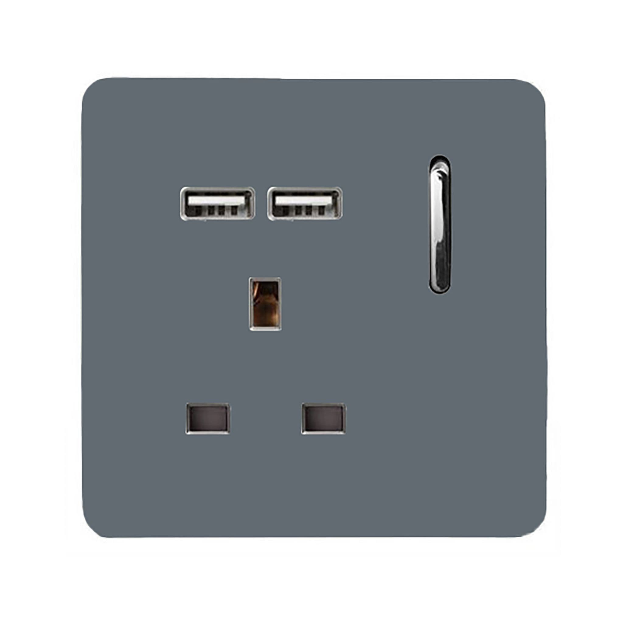1 Gang USB 2100mA Plug Socket