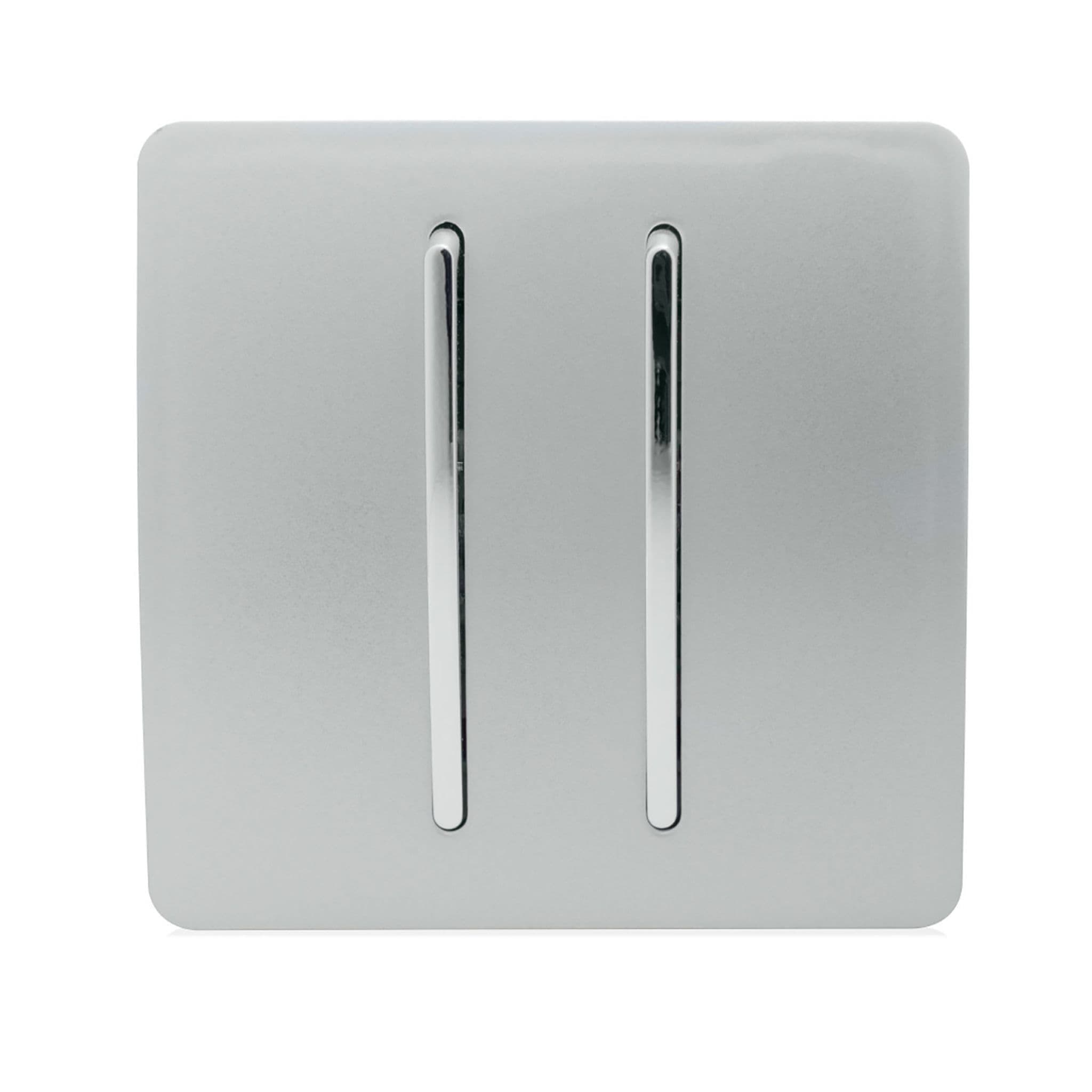 2 Gang Intermediate Rocker Light Switch