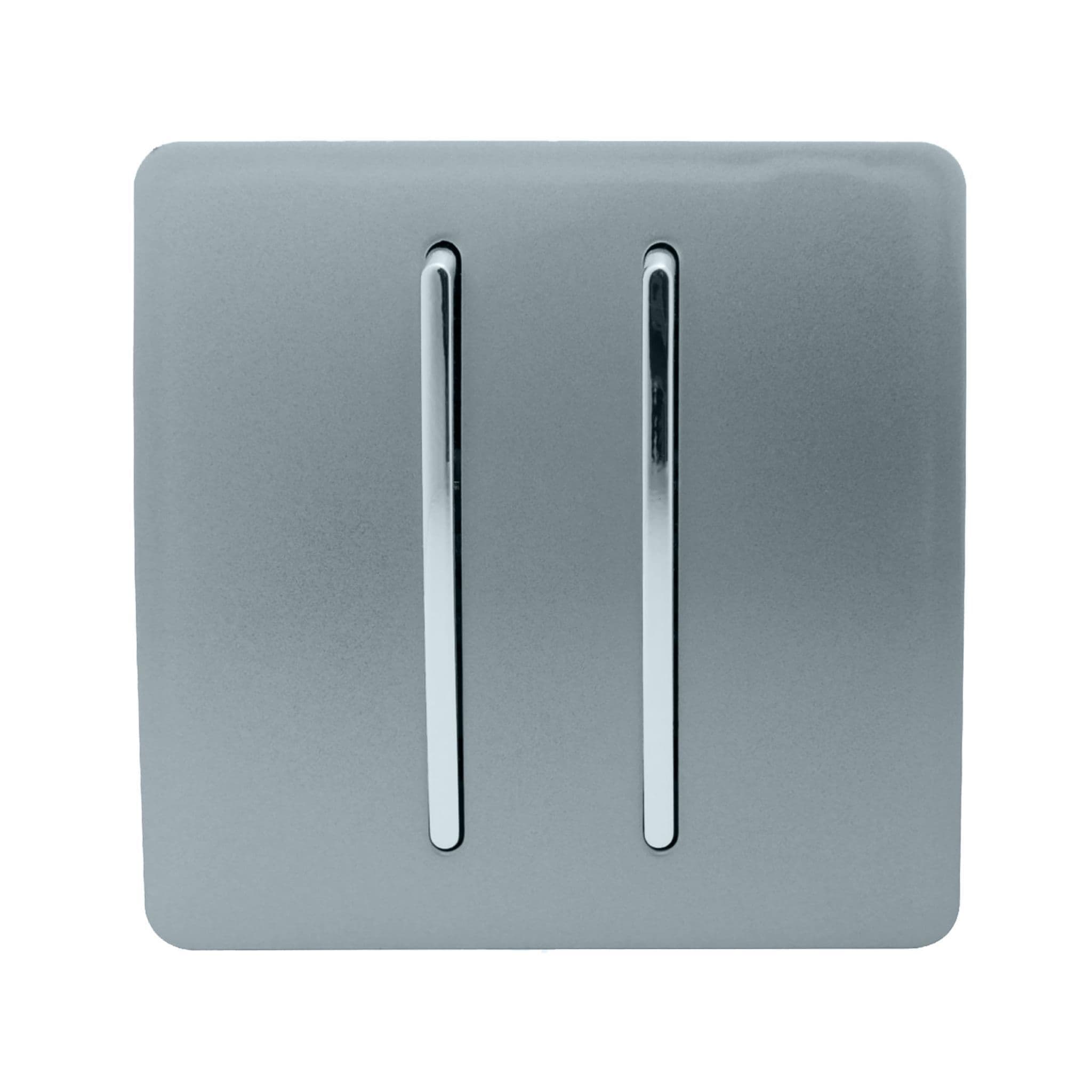 2 Gang Retractive Doorbell Switch