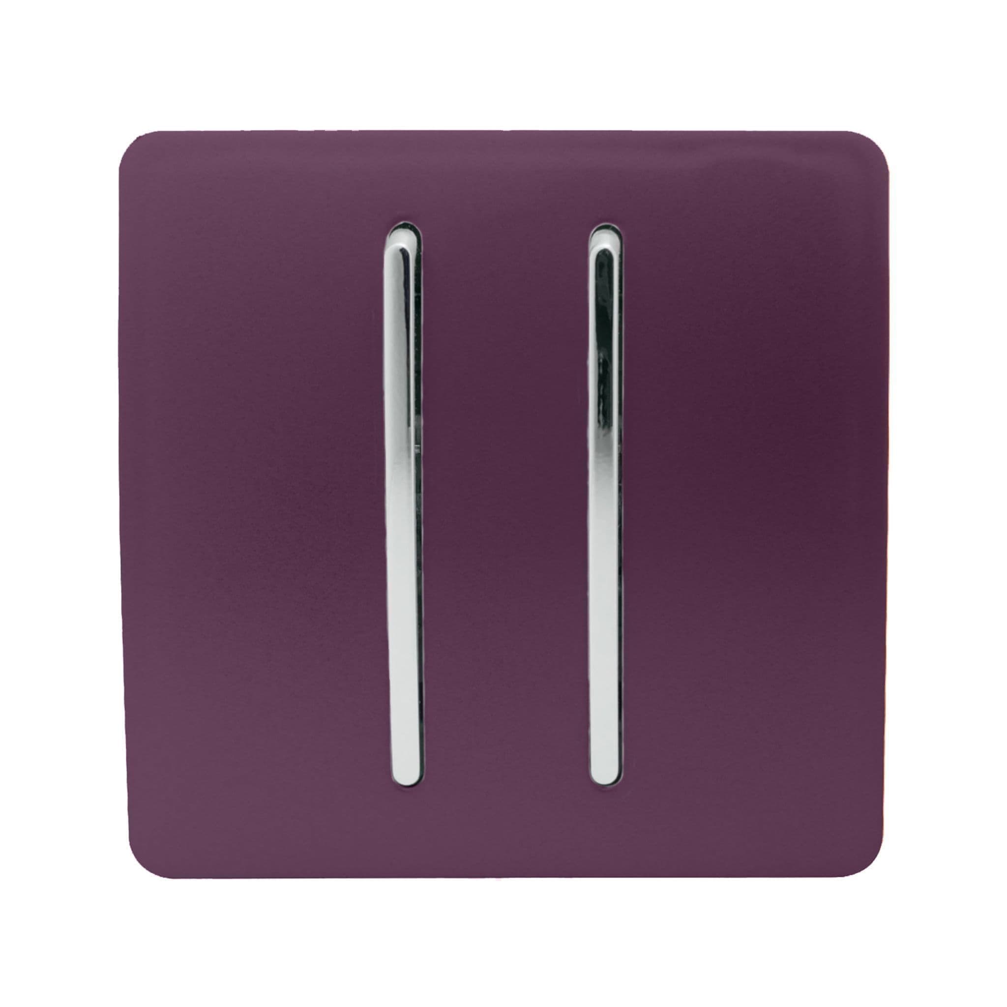 2 Gang Retractive Doorbell Switch