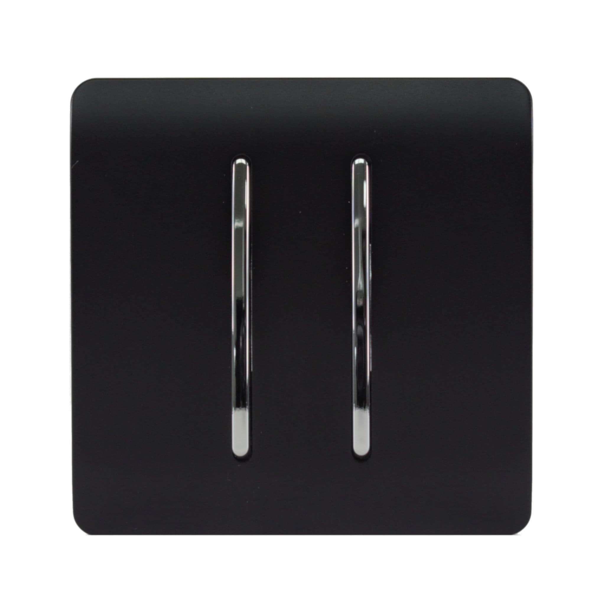 2 Gang Retractive Home Automation Switch