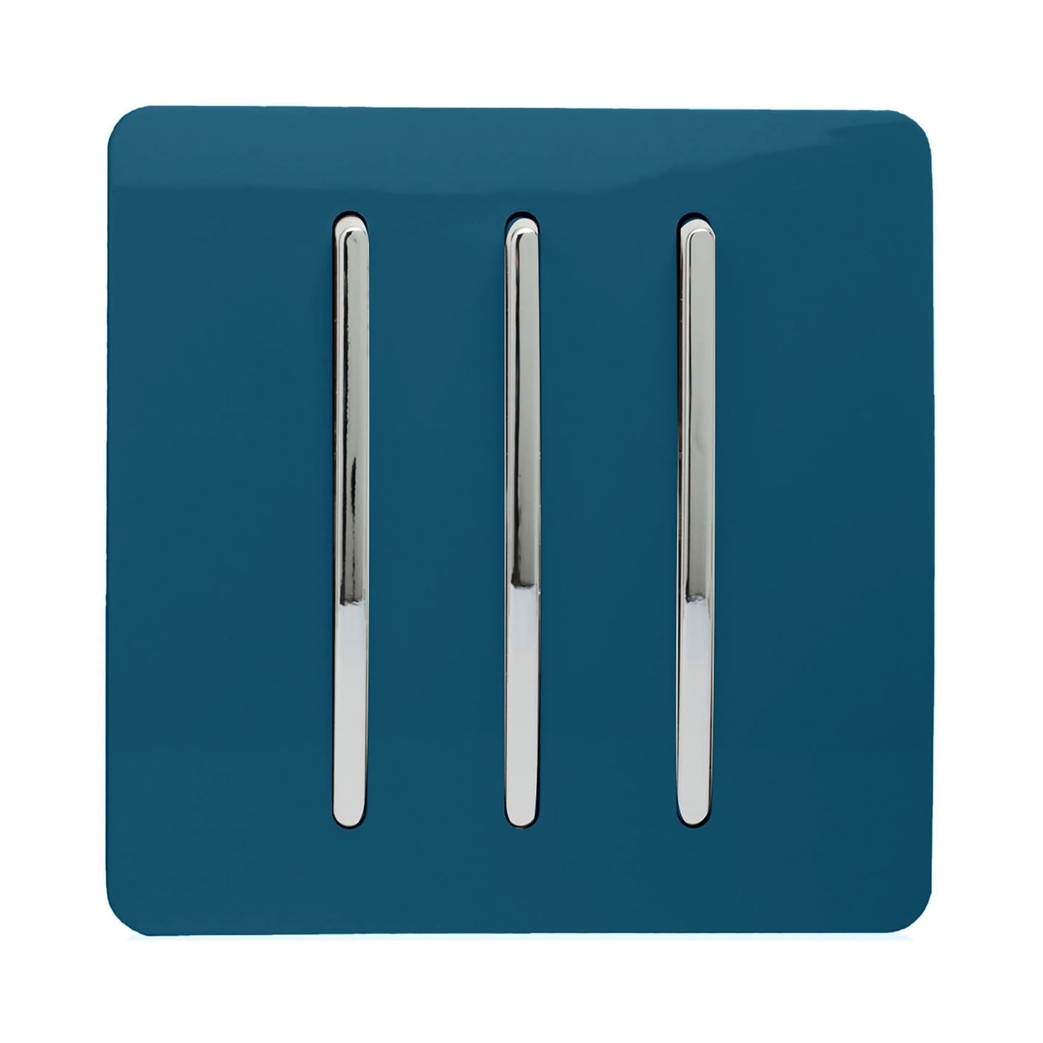 3 Gang 1 or 2 way Rocker Light Switch