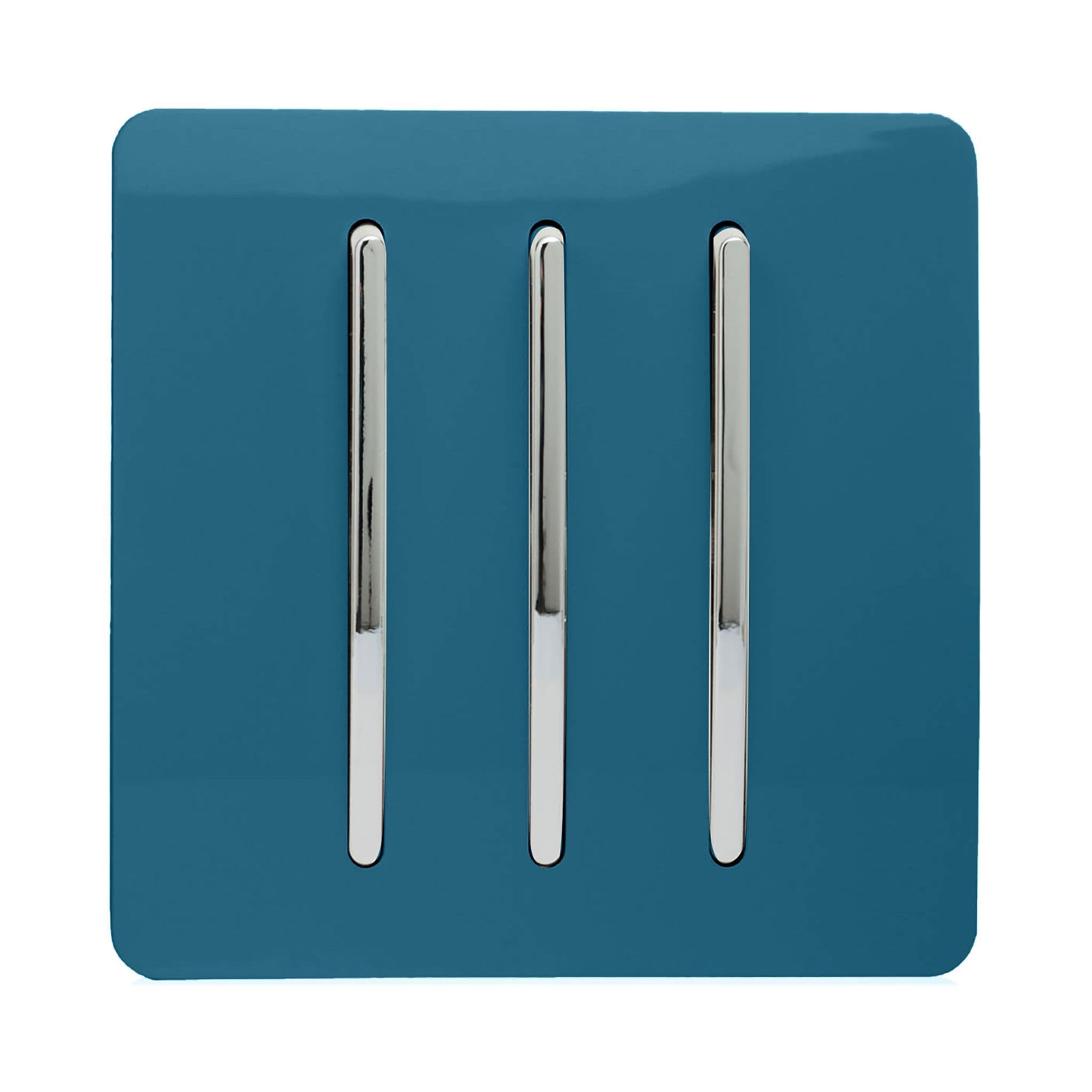 3 Gang 1 or 2 way Rocker Light Switch