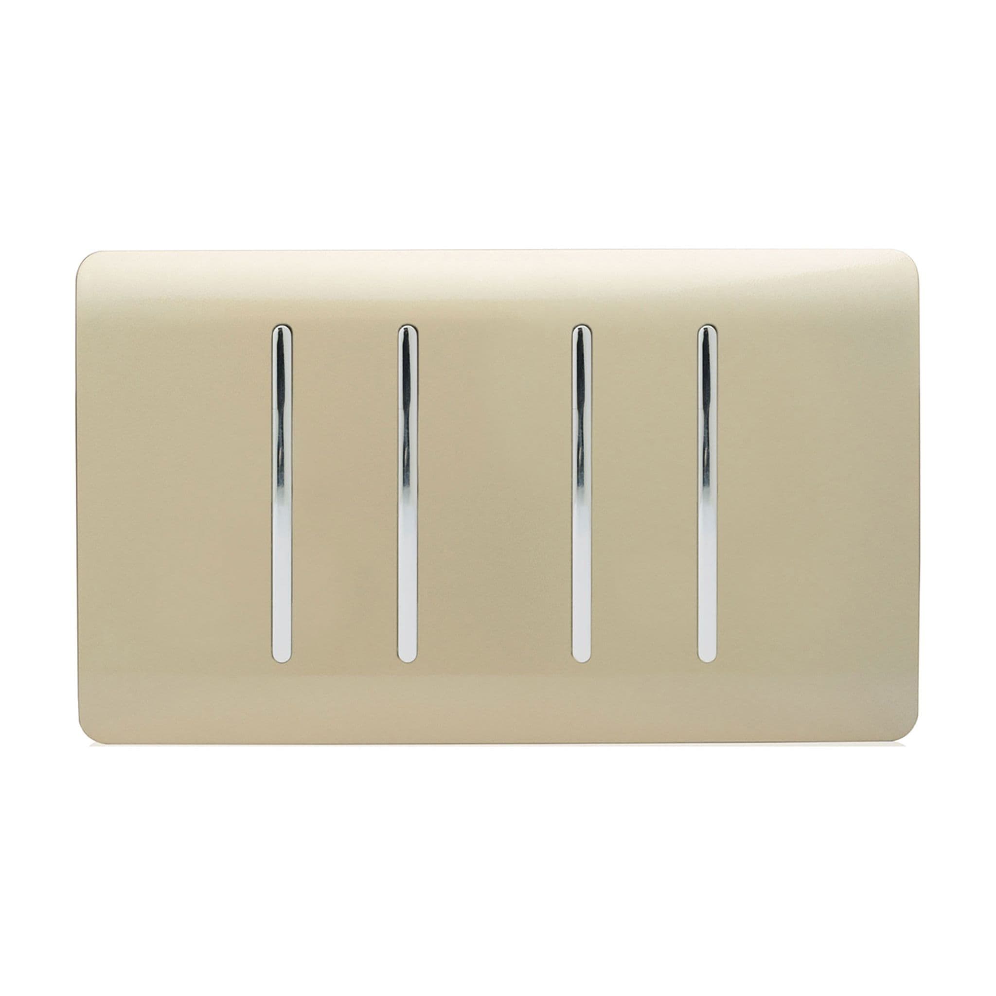 4 Gang 1 or 2 Way Light Switch