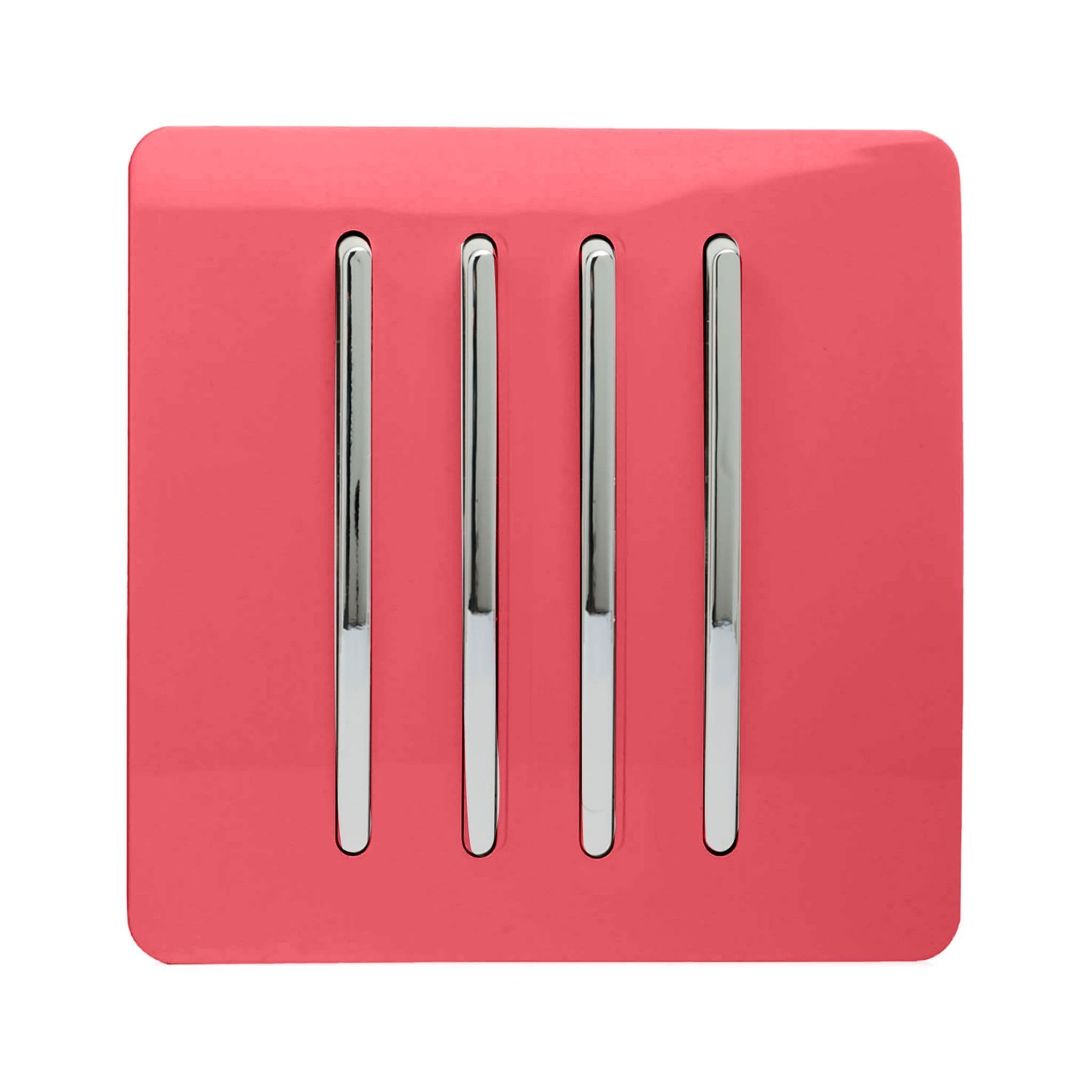 4 Gang 1 or 2 way Rocker Light Switch