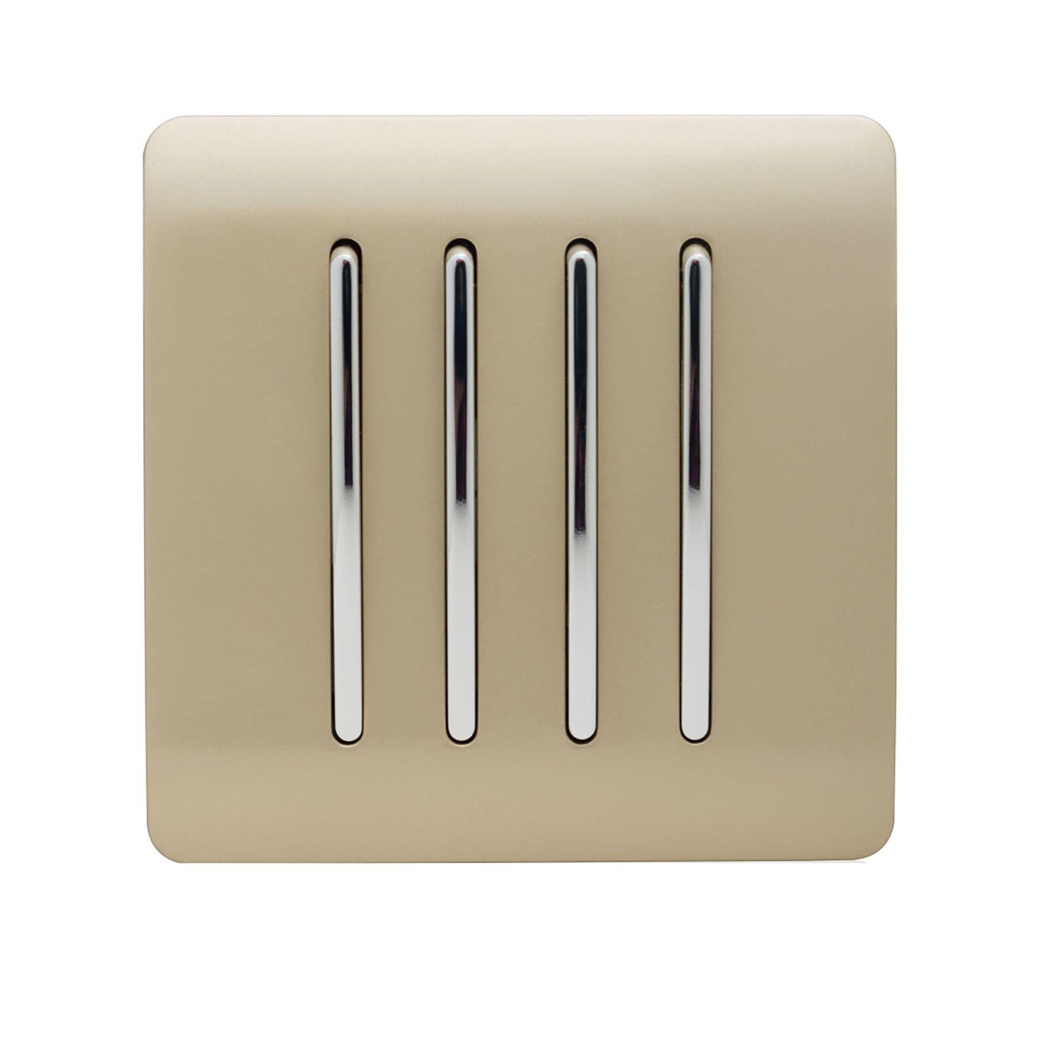 4 Gang 1 or 2 way Rocker Light Switch