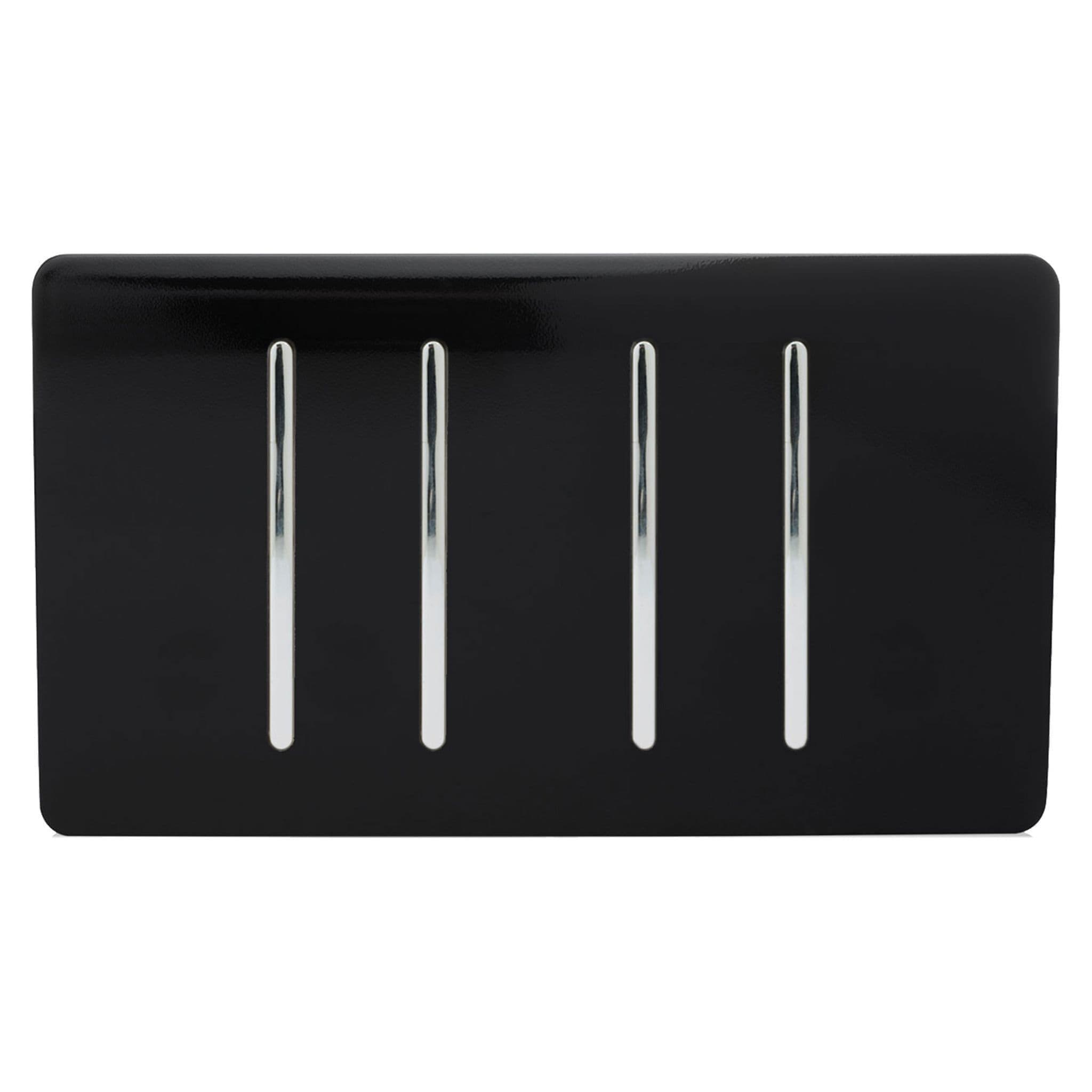4 Gang Light Switch (1x 1 or 2 Way & 3 x Intermediate)