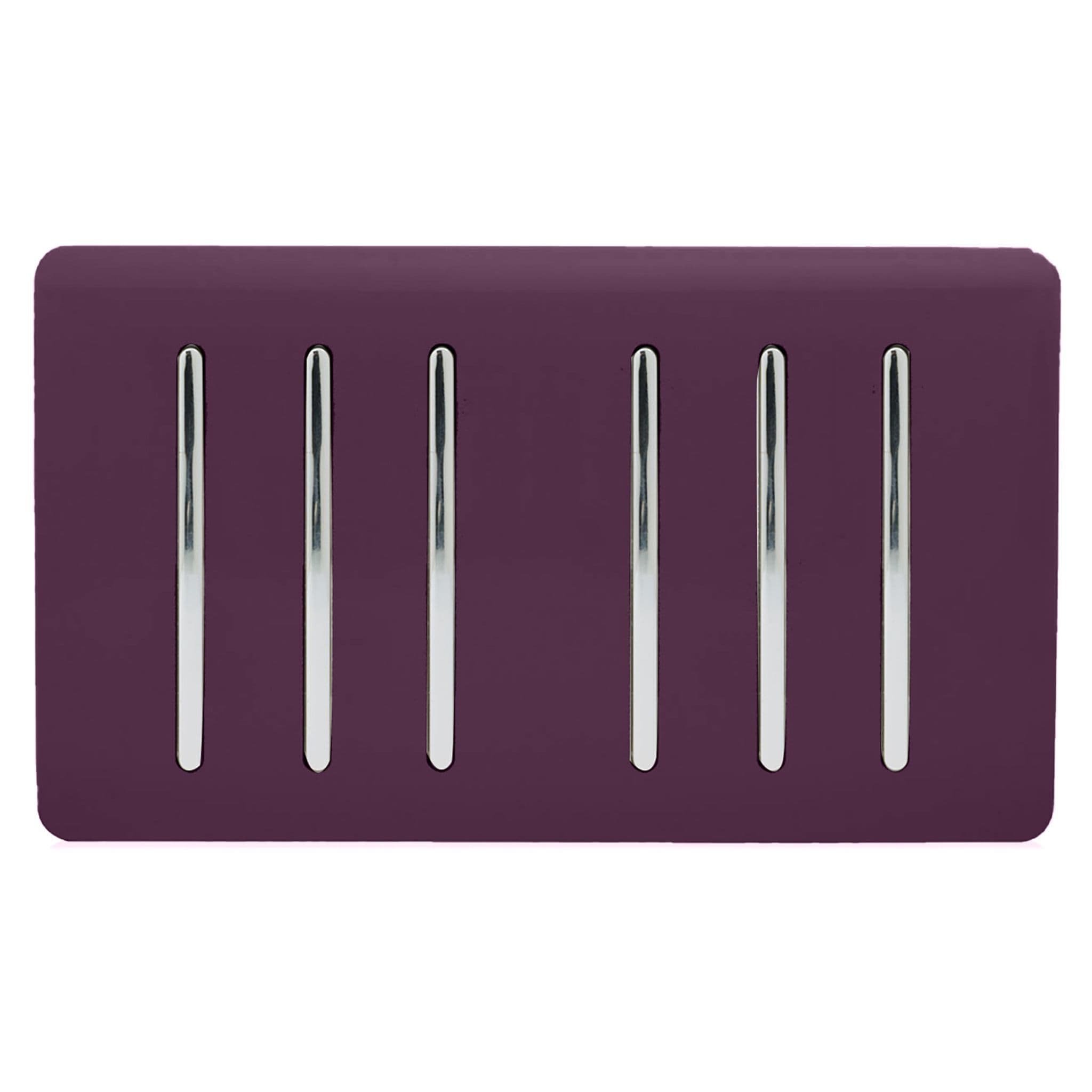 6 Gang 1 or 2 Way Light Switch