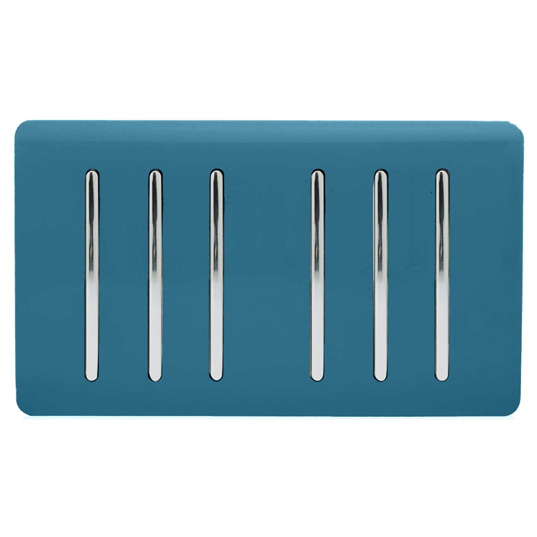 6 Gang 1 or 2 Way Light Switch