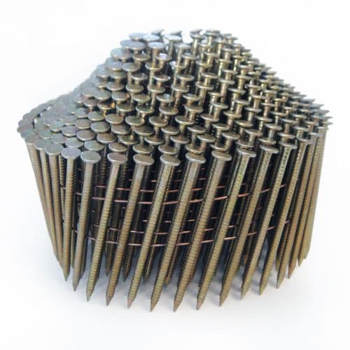 2.1 x 45mm Galvanised Ring Conical Coil Nails (16,000)