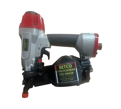 Betco CN45 Air Flooring Coil Nail Gun (19-25mm)