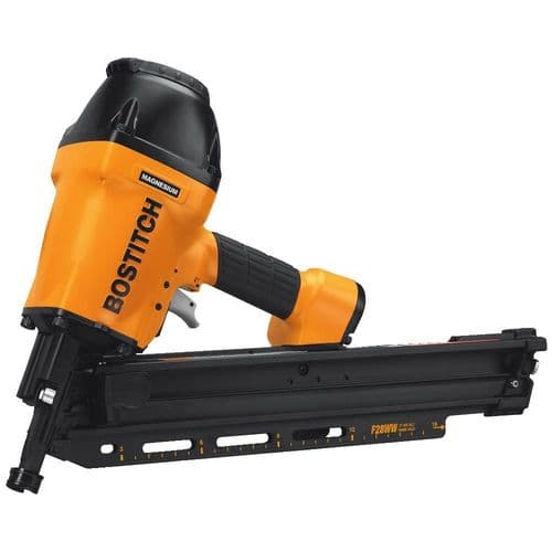 Bostitch F28WW-E Pneumatic 28° First Fix Framing Nail Gun (50-90mm)