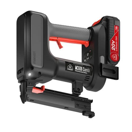 Maestri MC606 Professional Cordless Flooring Staple/Nail Gun