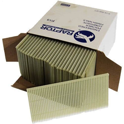 Raptor 17P/20mm Polymer 15G Nails (2,350)