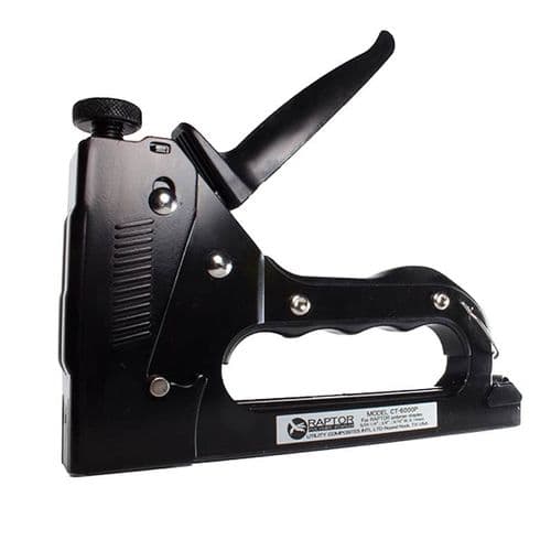 Raptor CT-6000P Hand Staple Gun (6-14mm) *Raptor 81P Plastic Staples*