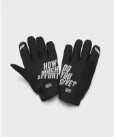 100% Brisker Gloves- Black