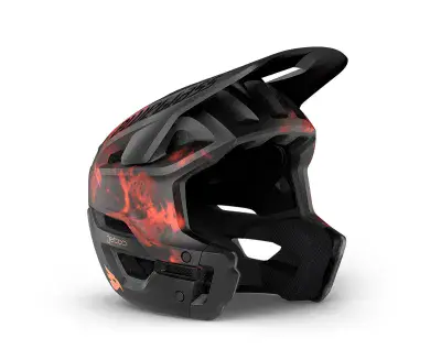 Bluegrass Jetro 3/4 Helmet Coral & Black