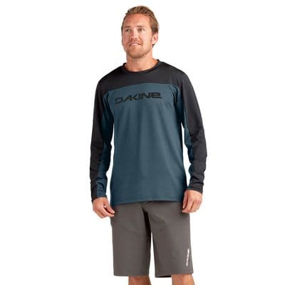 Dakine Syncline Mens Long Sleeve Jersey Galatic Blue