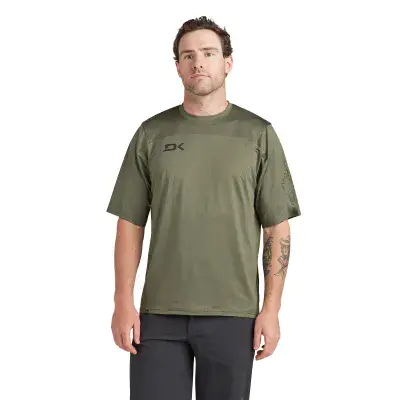 DAKINE Syncline Short Sleeve Bike Jersey-  Canopee Green