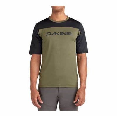DAKINE Syncline Short Sleeve Bike Jersey-  Peat Green