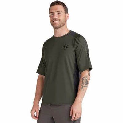 Dakine Vectra Short Sleeve Jersey Peat Green