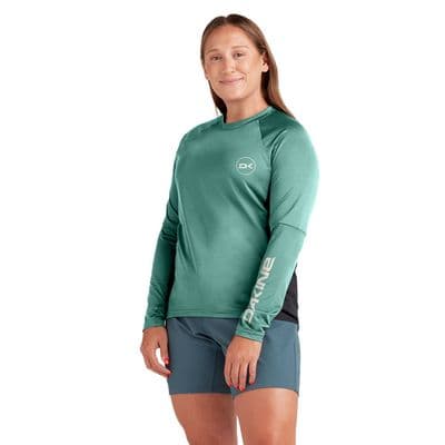 Dakine Womens Vectra Jersey Long Sleeve-HORIZON BLUE