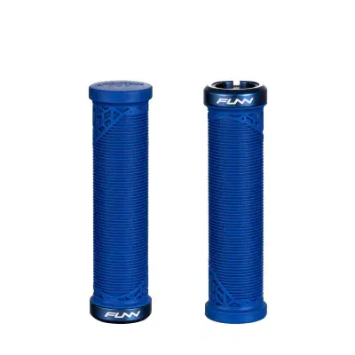 FUNN Hilt JR Lock-On Grips KIDS Blue