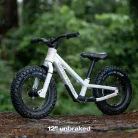 Kids Ride Shotgun Dirt Hero Off-Road 12'' Balance Bike with Brake