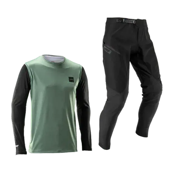 Leatt MTB Ride Kit 1.0 JR- Mist Green