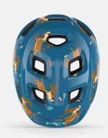 MET Hooray Helmet Blue Dogs